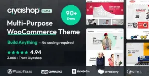 CiyaShop Responsive Multi-Purpose WooCommerce WP Theme