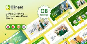 Clinara Cleaning Services WP Theme