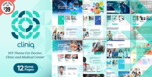 Cliniq WP Theme for Doctor, Clinic & Medica