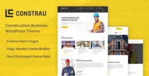 Constrau Construction Business WP Theme