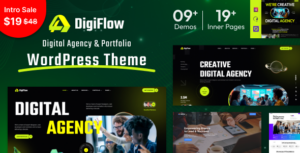 DigiFlow Digital Agency WP Theme