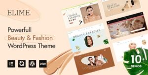 Elime Multipurpose Cosmetics & Fashion WP Theme