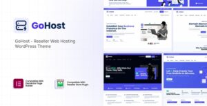 GoHost Reseller Web Hosting WP Theme