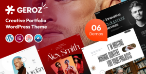 Geroz Creative Portfolio Digital Agency WP Theme