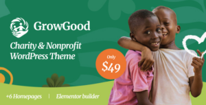 GrowGood Charity & Nonprofit WP Theme