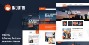 Indutri Factory & Industrial WP Theme