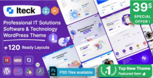 Iteck Software & Technology WP Theme