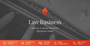 LawBusiness Attorney & Lawyer WP Theme
