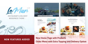 LeMar Seafood Restaurant WP Theme