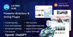 ListingHub WP Business Directory Listing Plugin