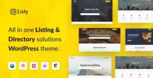 Listy Listing & Directory Solutions WP Theme