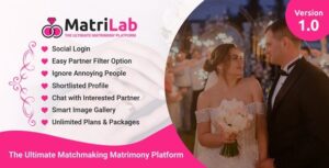 MatriLab (17 September 2025) Ultimate Matchmaking Matrimony Platform