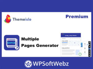 ThemeIsle Multiple Pages Generator