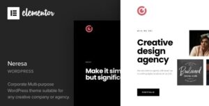 Neresa Elementor WP Theme