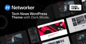 Networker Tech News WP Theme with Dark Mode