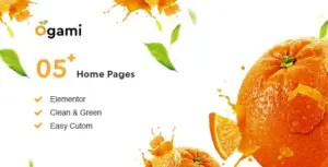 Ogami Organic Store WP Theme