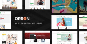 Orson Innovative Ecommerce WP Theme for Online Stores