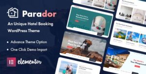 Parador Hotel Booking WP Theme