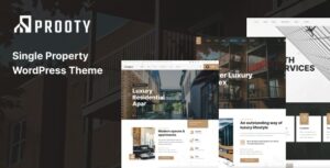 Prooty Single Property WP Theme