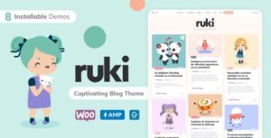 Ruki A Captivating Personal Blog Theme