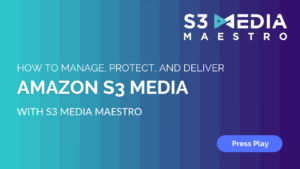 S3 Media Maestro Protect any file stored on Amazon S3