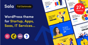 Sala Startup & SaaS WP Theme
