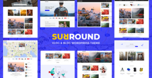 Surround Vlog & Blog WP Theme