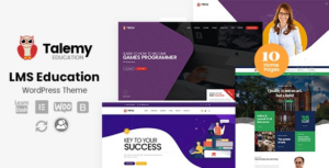 Talemy LMS Education WP Theme