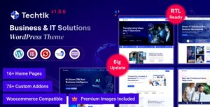 Techtlk Business & IT Solutions WP Theme