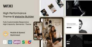 Wixi Elementor WP Theme