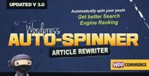 WP Auto Spinner Articles Rewriter
