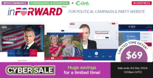 inForward Political Campaign and Party WP Theme