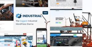 Industrial Factory Business WP Theme