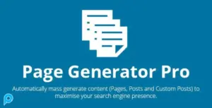 Page Generator Pro For WP