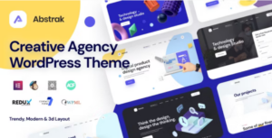 Abstrak Creative Agency Theme