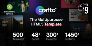 Crafto The Multipurpose HTML5 Template