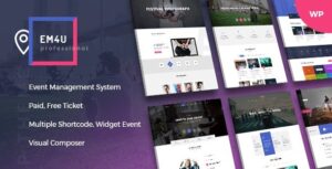 EM4U Events WP Theme for Booking Tickets
