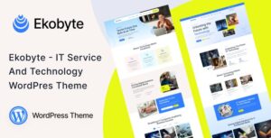 Ekobyte IT Service & Technology WP Theme