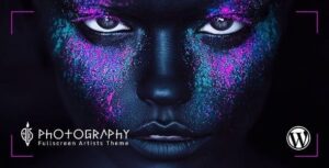 FullScreen Artist Photography WP Theme
