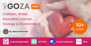 Goza Nonprofit Charity WP Theme