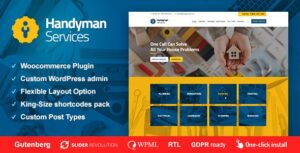 Handyman Services Construction & Renovation WP Theme