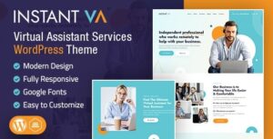 Instant VA Virtual Assistant WP Theme