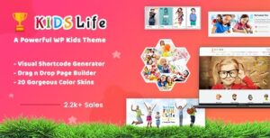 Kids Life Children School WP Theme