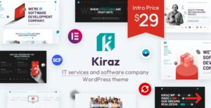 Kiraz IT services and software WP theme