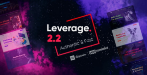 Leverage Creative Agency & Portfolio WP Theme