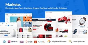 Marketo eCommerce & Multivendor Marketplace Woocommerce WP Theme