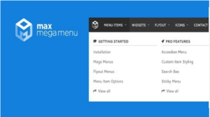 Max Mega Menu Pro + Free
