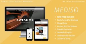Mediso Corporate One-Page Blogging