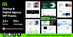 Mortar Startup Digital Agency WP Theme