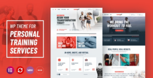 NanoFit WP Theme for Personal Training Services